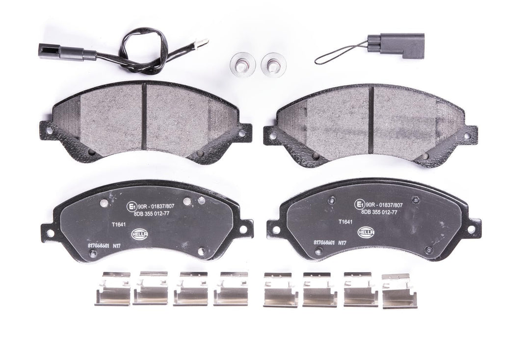 HELLA PAGID 8DB 355 012-771 Bremsbelagsatz - T1641 - Dicke/Stärke: 18.9mm - Bremssystem: Bosch - ink
