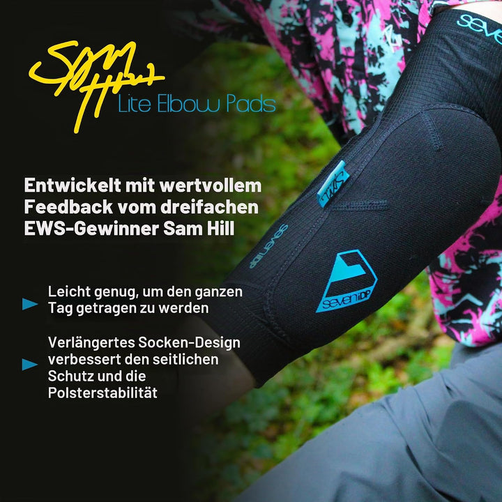 7iDP Sam Hill Lite Elbow Pads, M