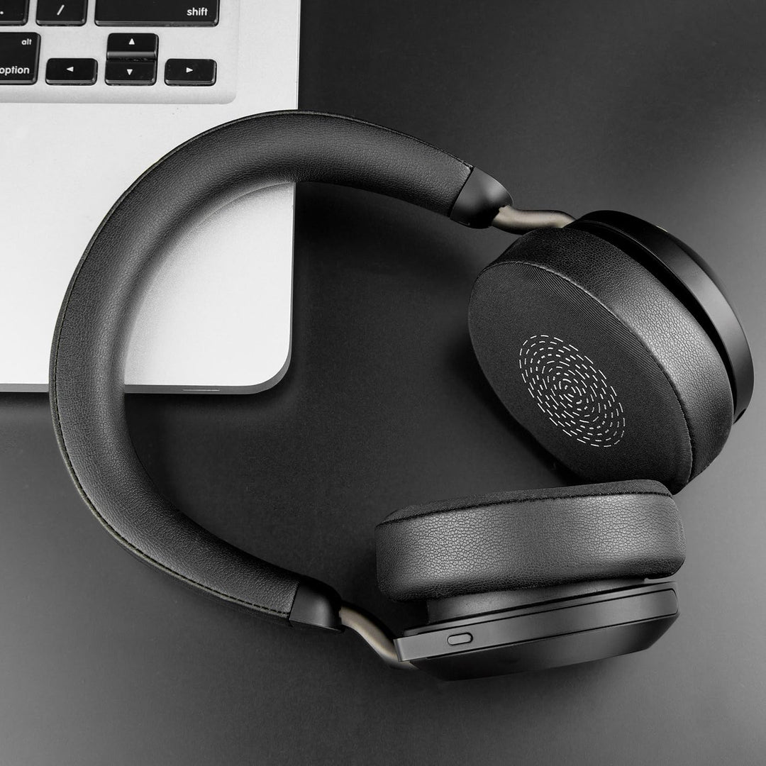 SOULWIT Kühlgel Ersatzpolster Ersatz Ohrpolster für Jabra Evolve2 75 PC Wireless Headset (passen Nic