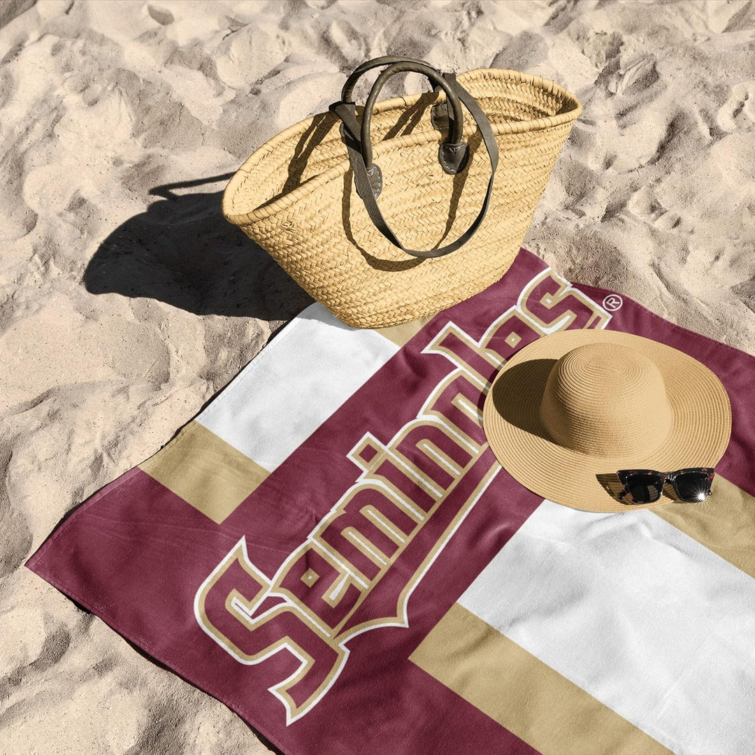 Northwest Unisex-Erwachsene Strandtuch Florida State Seminoles 30" x 60" Zonenlesung, Florida State