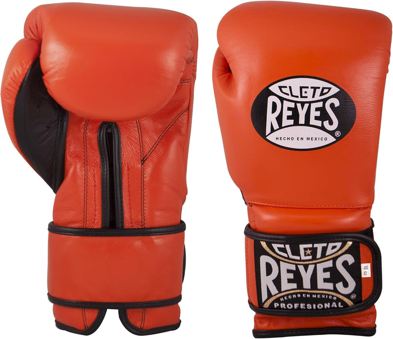 CLETO REYES Velcro Boxing Gloves Orange orange 16 oz, orange 16 oz