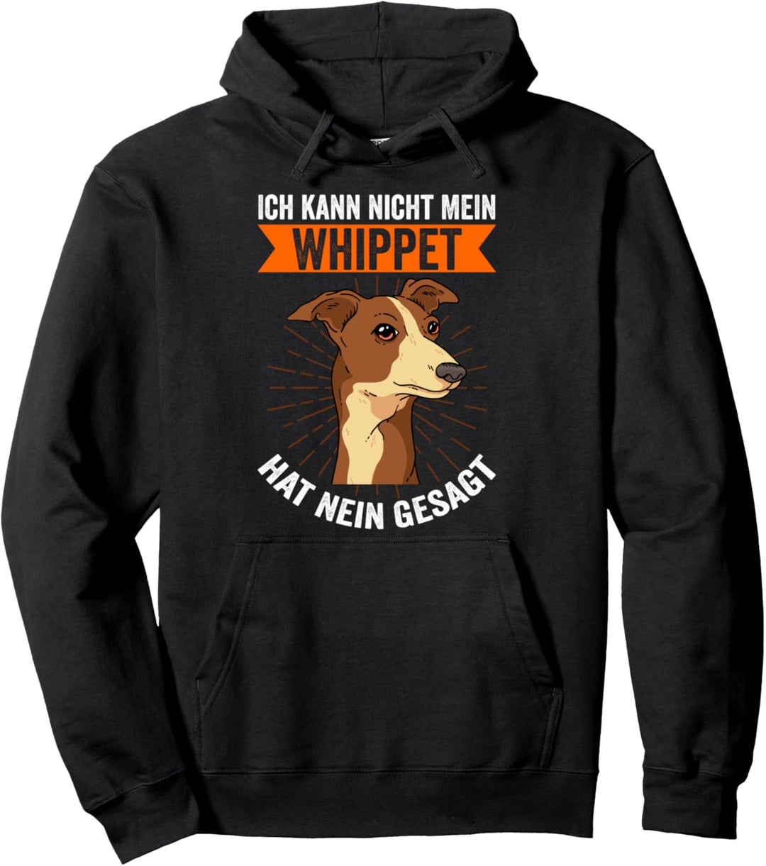 Windhund Whippet Pullover Hoodie