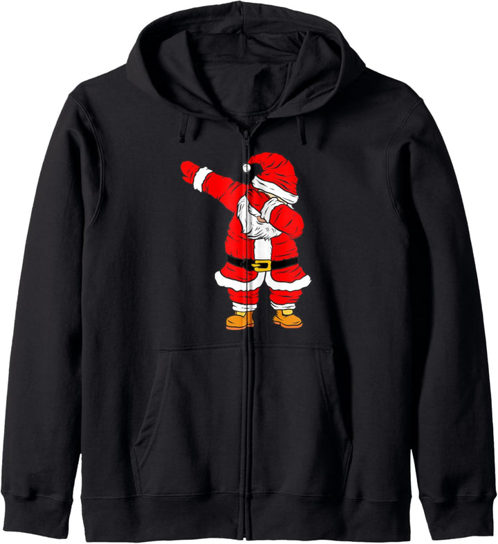 Weihnachtsmann für Weihnachten — Weihnachten — Dab, Dabbing Santa Kapuzenjacke