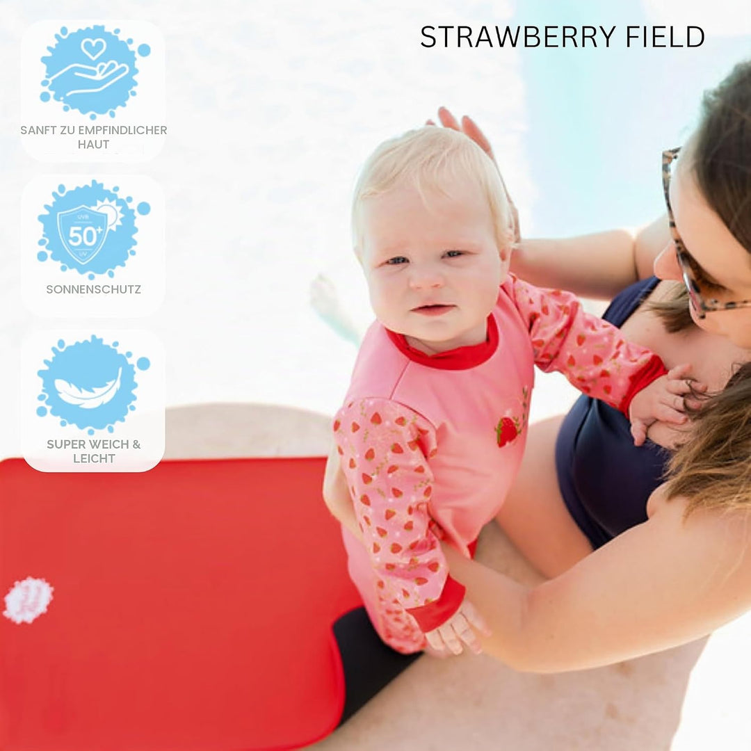 Splash About Warm In One Baby Erwärmen Wetsuit 3-6 monate Strawberry Field, 3-6 monate Strawberry Fi