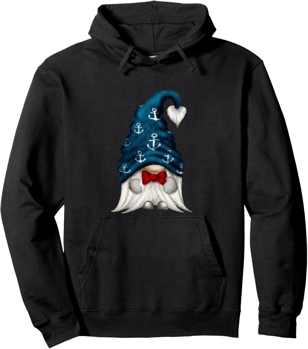 Seemann Meeres Süsser Wichtel Gnom Pullover Hoodie