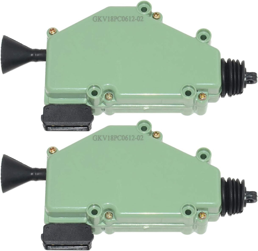 2× Stellmotor mit Zentralverriegelung ZV 4-Polig 7D0959781A Kompatibel mit T4 701959781 7D0959781A 7