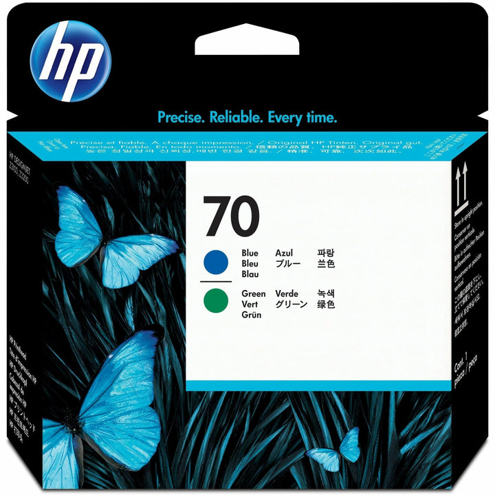 HP 70 (C9408A) Original Druckkopf, Blau /Grau