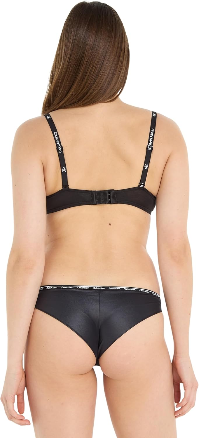 Calvin Klein Damen Demi-Cups BH Lightly Lined Leicht gefüttert 70D Schwarz (Black), 70D Schwarz (Bla