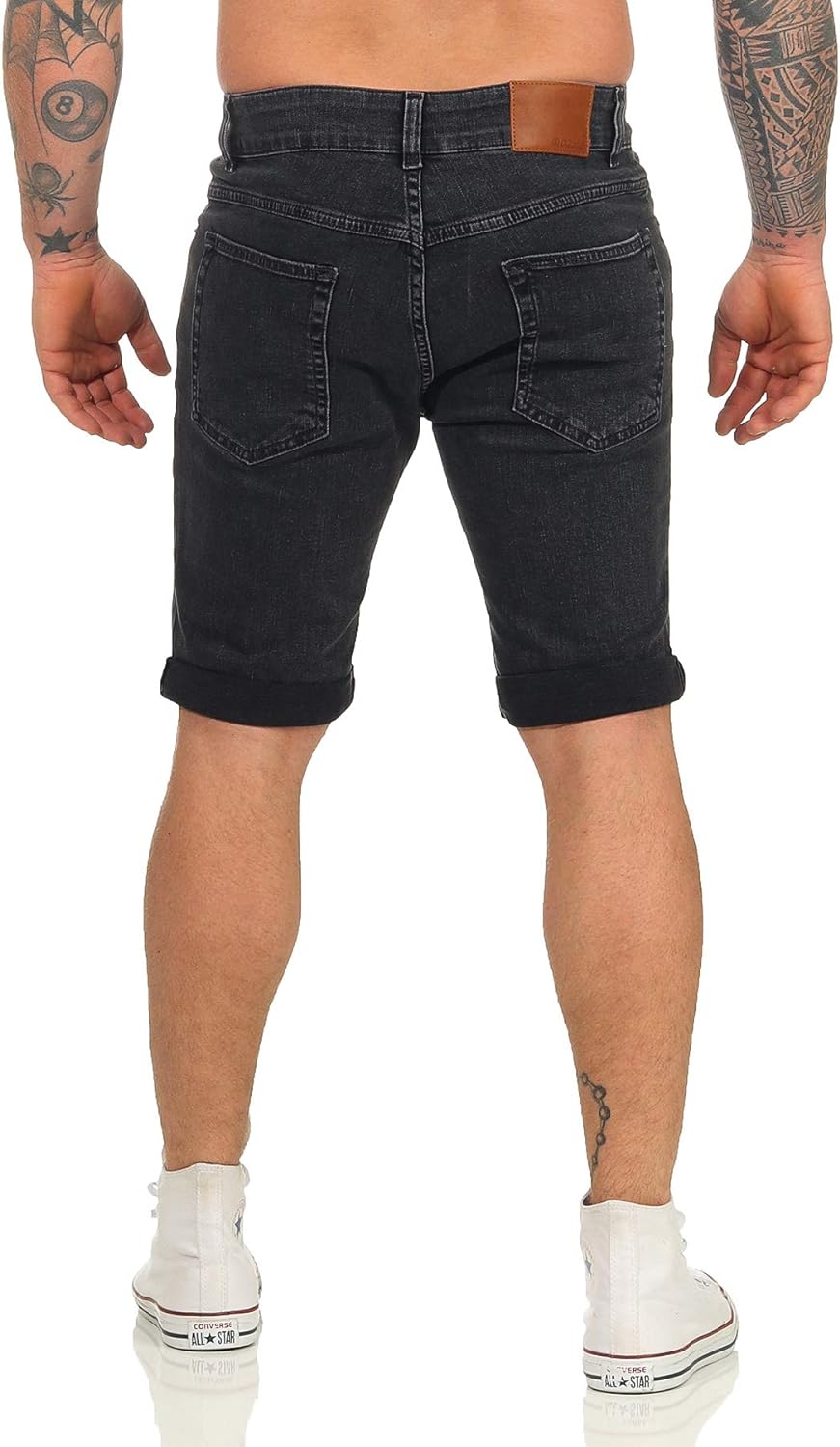 mazine - Herren - Shorts 'Denim' - Dark Grey - L
