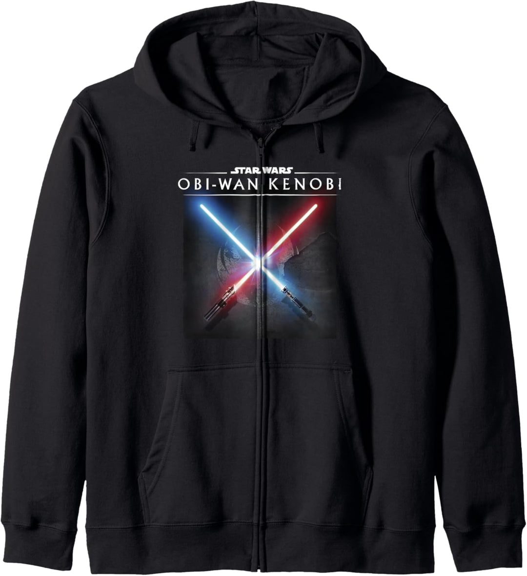 Star Wars: Obi-Wan Kenobi Crossed Lightsabers Poster Kapuzenjacke