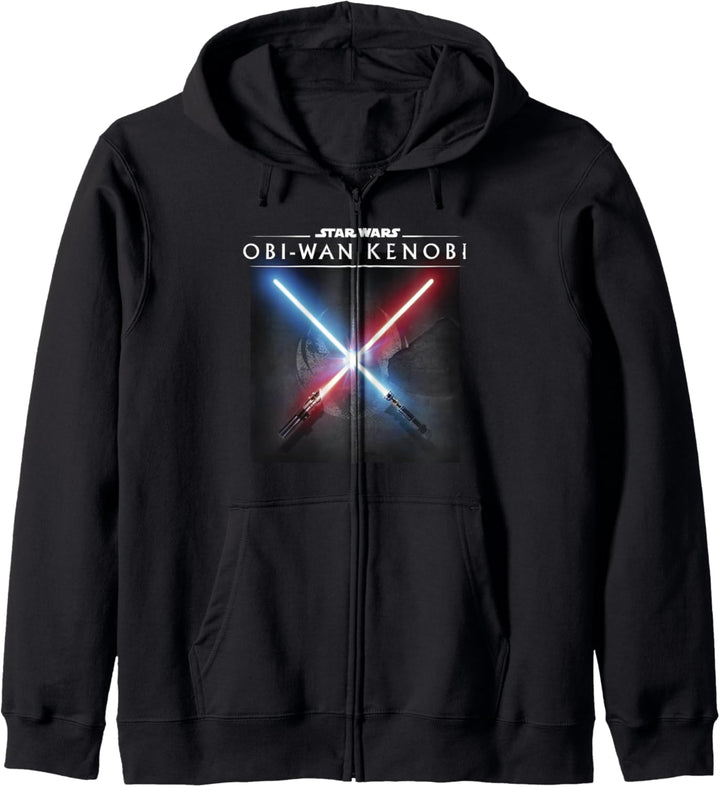 Star Wars: Obi-Wan Kenobi Crossed Lightsabers Poster Kapuzenjacke