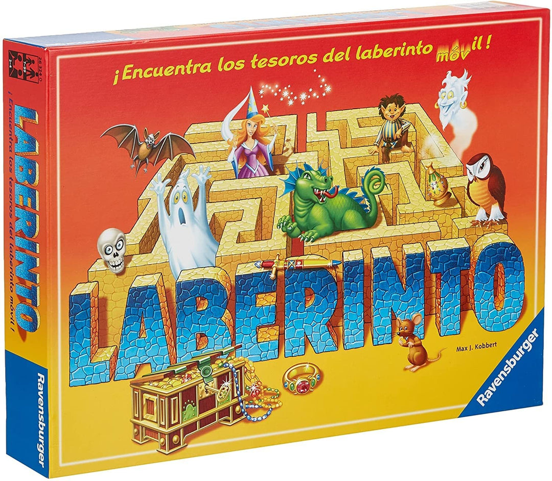 Ravensburger Laberinto Magico Brettspiel, 2-4 Spieler, Empfohlenes Alter 7+ (26324)