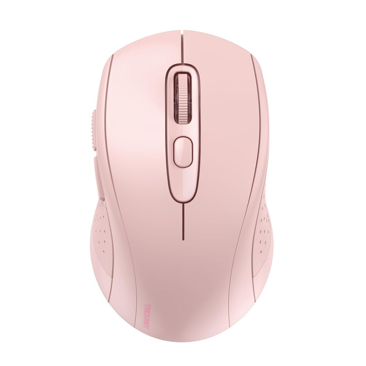 TECKNET Bluetooth Maus, 4000 DPI Maus Kabellos (Tri-Mode: BT 5.0/3.0+2.4GHz) Funkmaus mit USB-Empfän