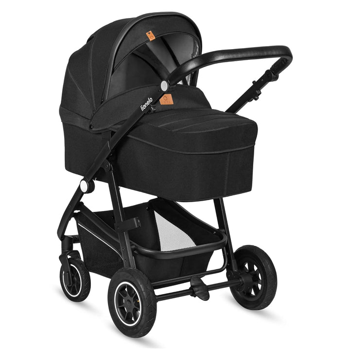 LIONELO BIANKA Kinderwagen 3 in 1 bis 22 kg Babywanne Autositz, Zusammenlegbar, Reise-System, Einste