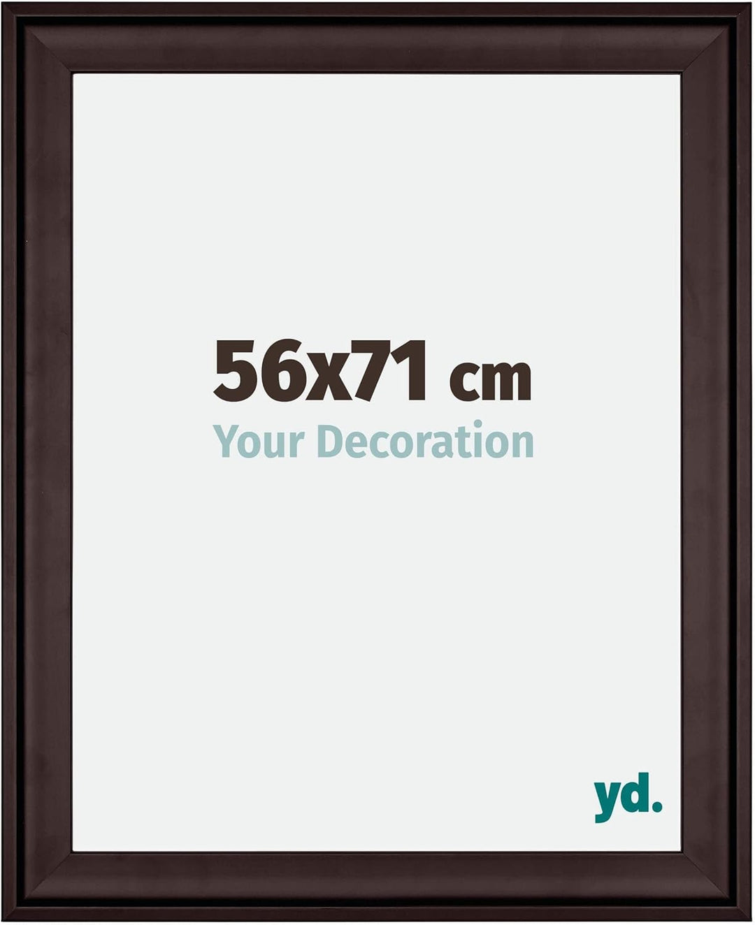 yd. Your Decoration - Bilderrahmen 56x71 cm - Bilderrahmen aus Holz mit Acrylglas - Antireflex - Aus