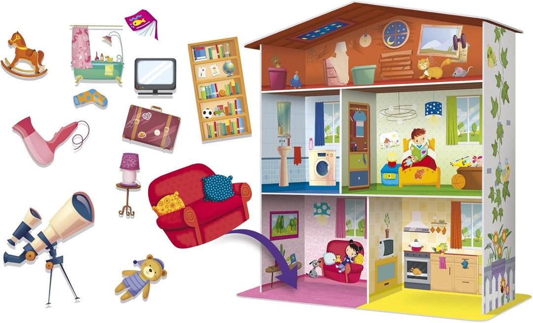 Lisciani - MONTESSORI Puzzle - Bildungsspiel für Kinder ab 3 Jahren - Fördert die kognitive, motoris