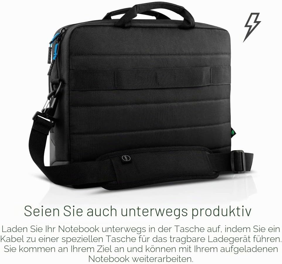 Dell Premier Slim Pro Slim Aktentasche Schwarz bis max. 15.6 Zoll (39.62cm), Pro Slim Aktentasche Sc