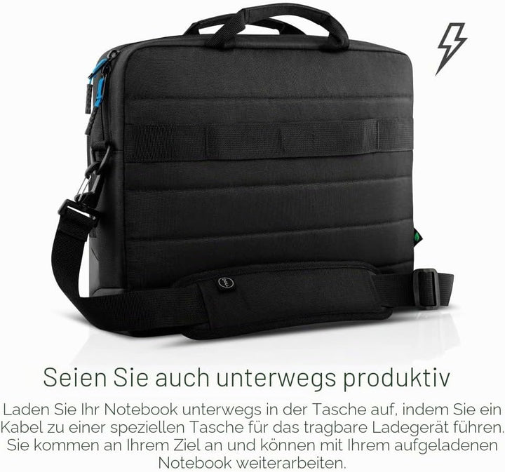 Dell Premier Slim Pro Slim Aktentasche Schwarz bis max. 15.6 Zoll (39.62cm), Pro Slim Aktentasche Sc