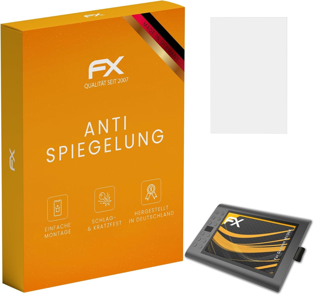 atFoliX Panzerfolie kompatibel mit Gaomon M106K Schutzfolie, entspiegelnde und stossdämpfende FX Fol