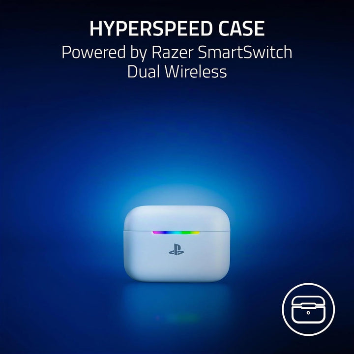 Razer Hammerhead V3 X HyperSpeed PlayStation - Kabellose Multi-Plattform-Gaming-Ohrhörer - HyperSpee