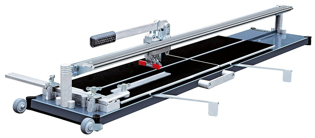 Kaufmann Fliesenschneider TopLine PRO 920 mit einer Gesamtschnittlänge von 920 mm und 2 Führungsschi