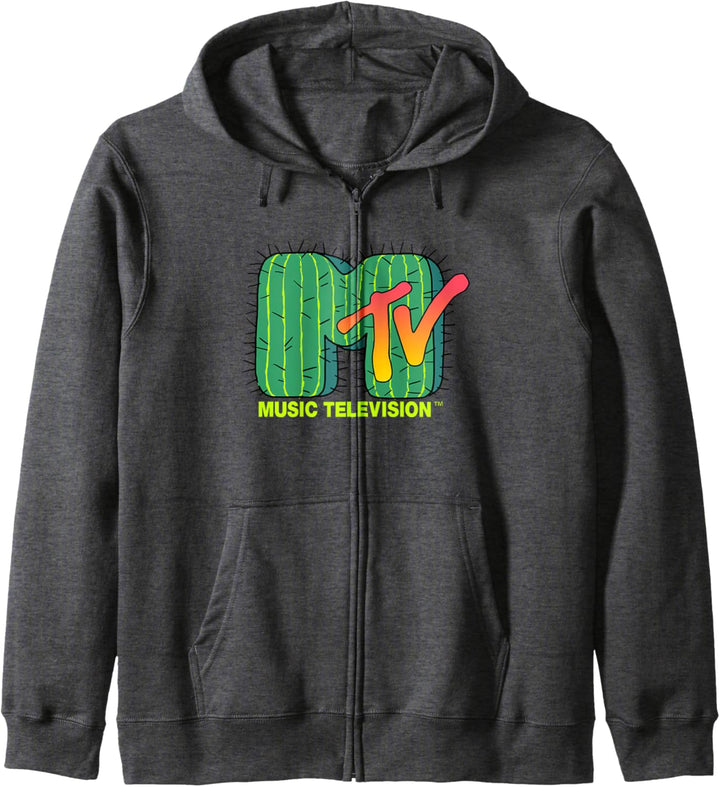 MTV Logo Sunset Cactus Kapuzenjacke