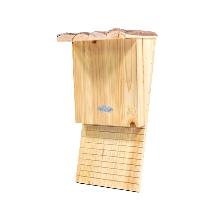 mgc24 Fledermauskasten - Flachkasten für Fledermäuse zum Aufhängen für Garten und Balkon, aus Holz w