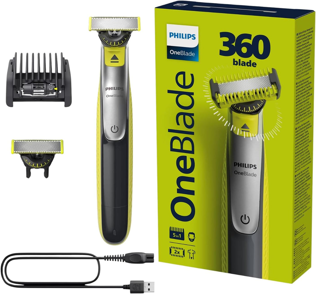 PHILIPS ONEBLADE 360 Elektrorasierer QP2730/20 5-in-1-Kamm
