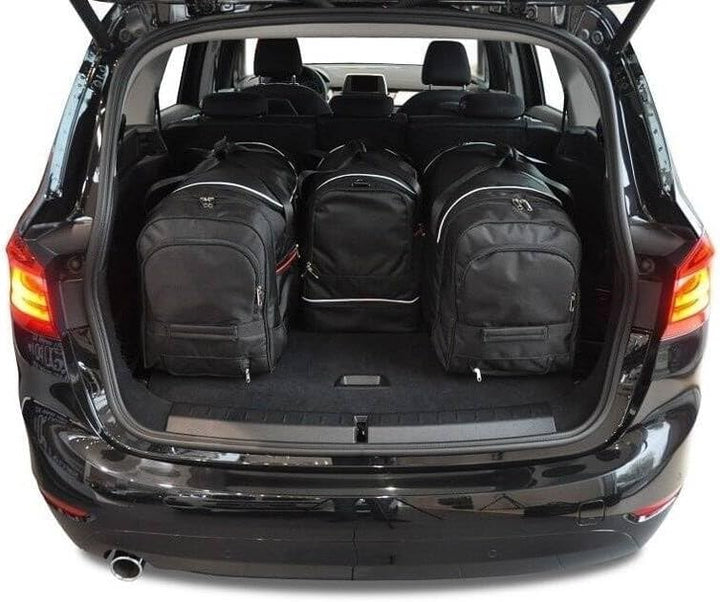 KJUST Kofferraumtaschen 4 stk kompatibel mit BMW 2 GRAN TOURER F46 2015-2021