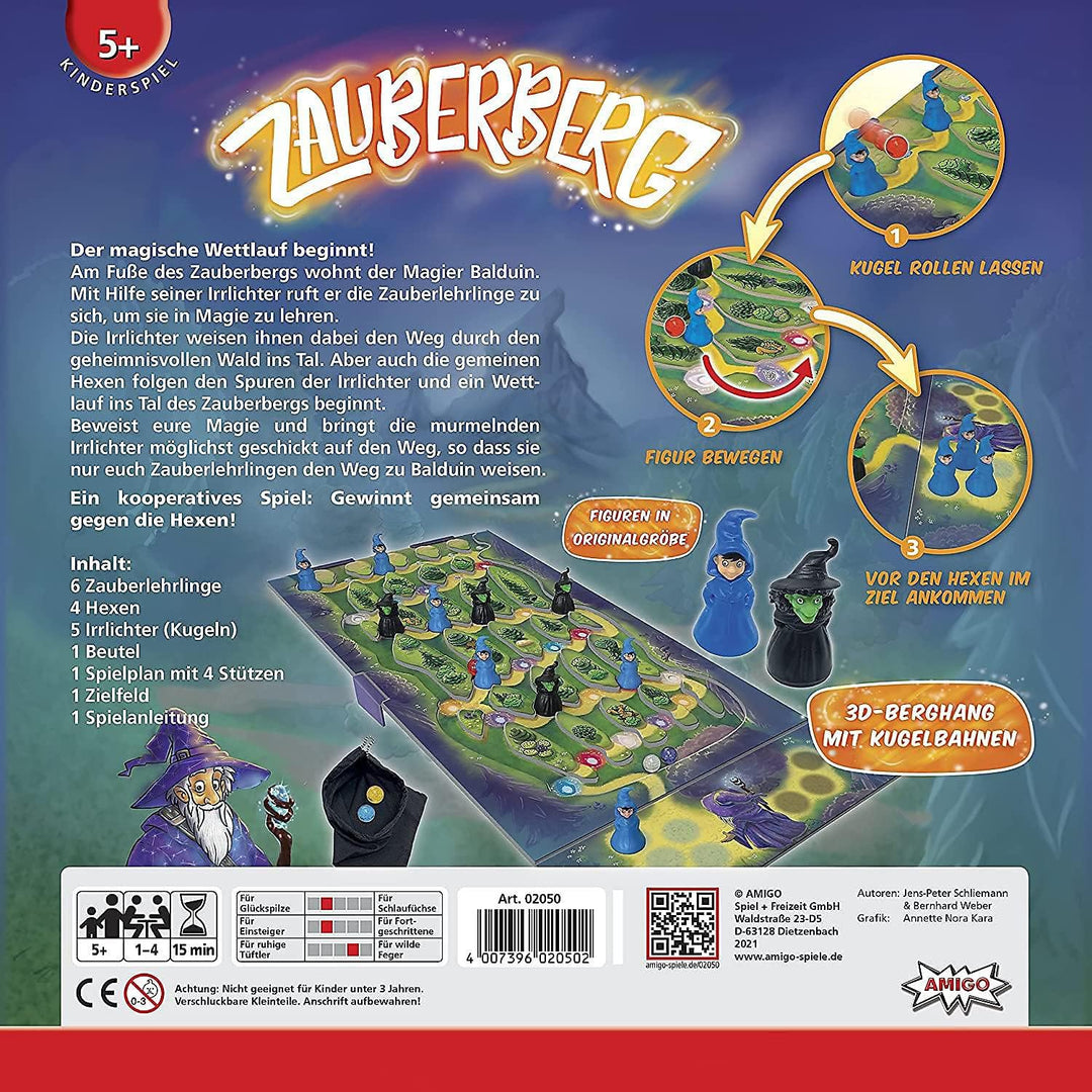 AMIGO 02050 – Zauberberg, Kinderspiel des Jahres 2022 Single, Single