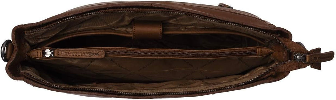 The Chesterfield Brand Lizzy - Schultertasche 13" Leder 24 cm Cognac Einheitsgrösse, Cognac Einheits