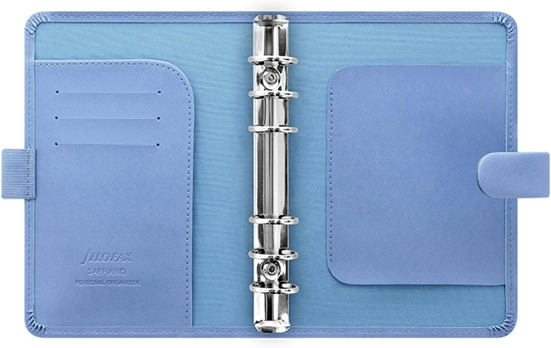Filofax 22588 Terminplaner, Personal Saffiano Vista, blau, blau