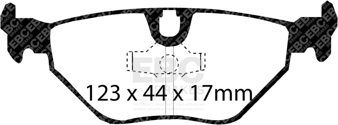 EBC Brakes DP690 Blackstuff Bremsbeläge