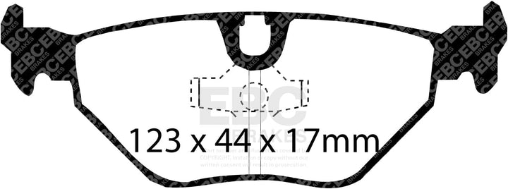 EBC Brakes DP690 Blackstuff Bremsbeläge