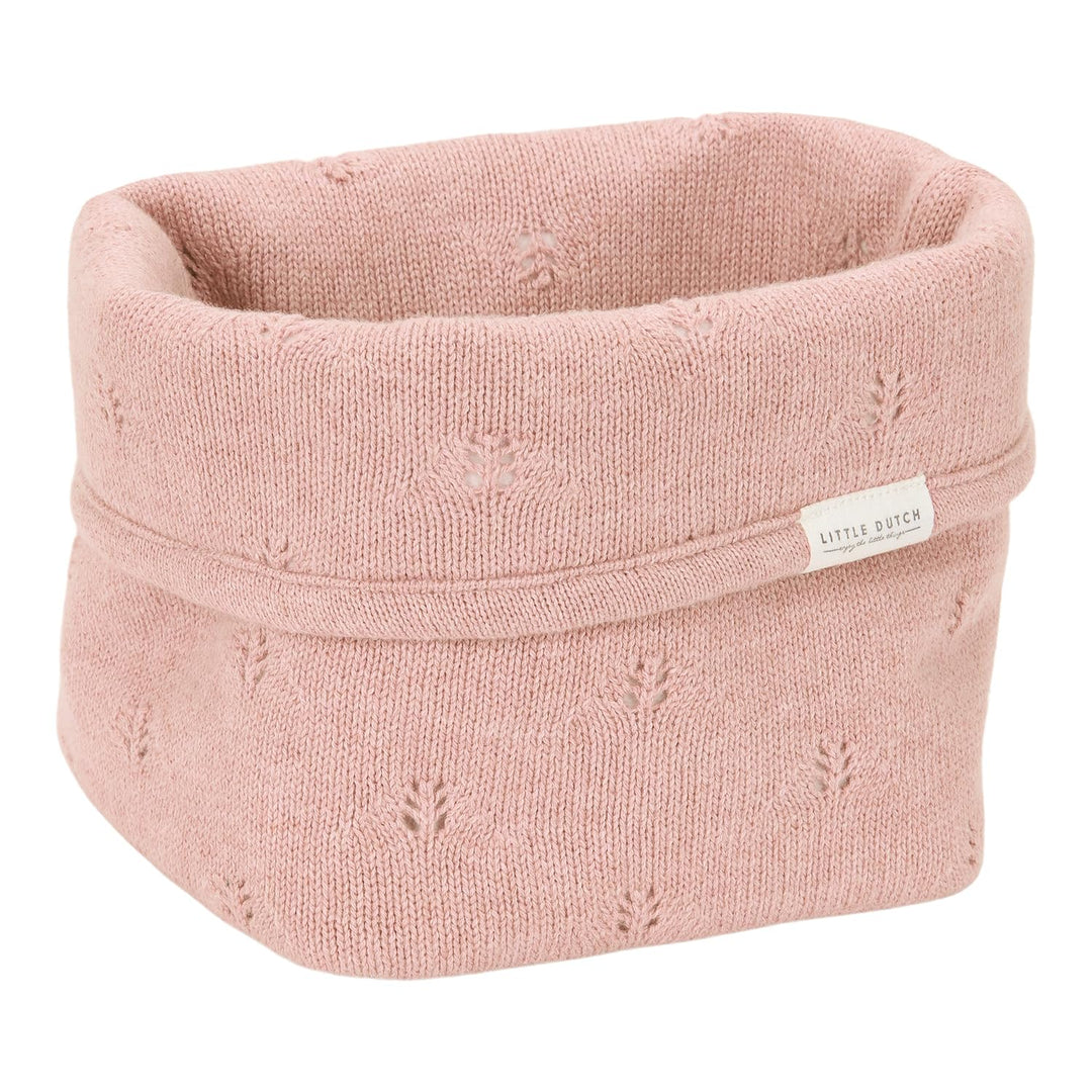 Little Dutch Wickeltischkörbchen Körbchen Korb Utensilo Organizer für den Wickeltisch Baby Strick kl