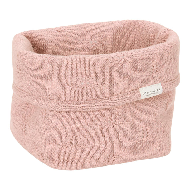 Little Dutch Wickeltischkörbchen Körbchen Korb Utensilo Organizer für den Wickeltisch Baby Strick kl