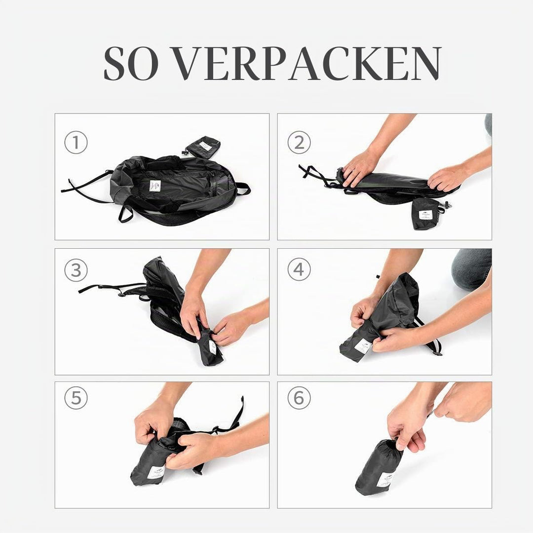 Naturehike Ultra Leichtes Packbar Wasserdicht Wandern Daypack, Kleiner Rucksack Dauerhaft Handliche