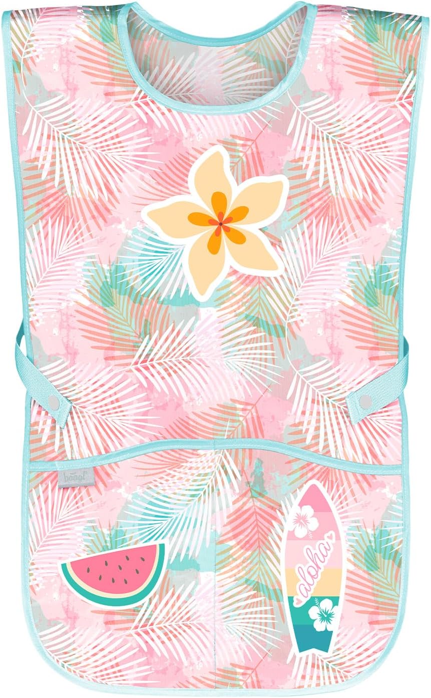 Baagl Airy Plus Schulranzen-Set 5-teilig, 25 l, ab 130 cm (Sunset) | Isoliertes Snackfach; Magnetver