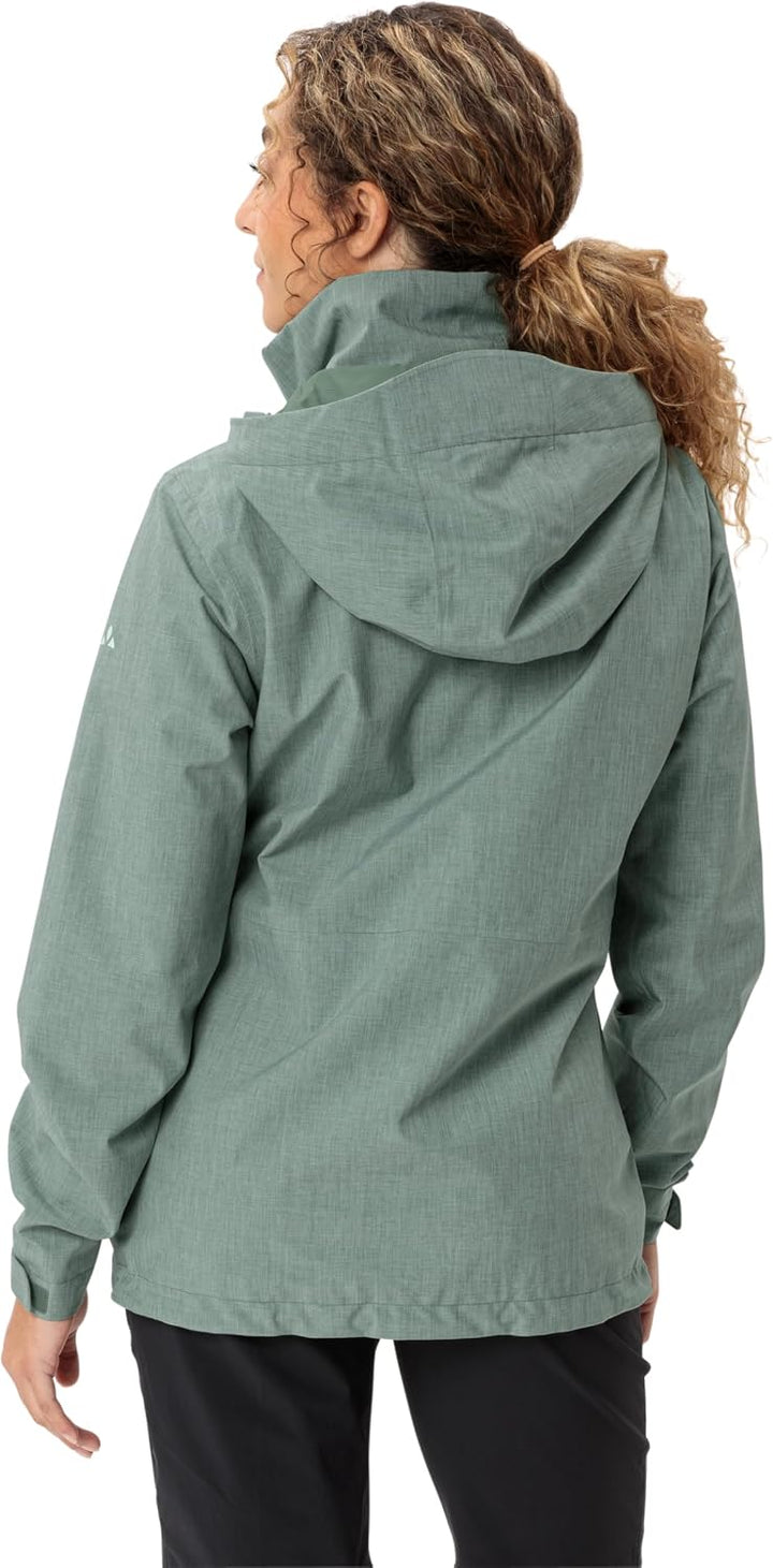 VAUDE Regenjacke - Rosemoor Jacket II, Regenjacke Damen wasserdicht und atmungsaktiv, funktionale 2-