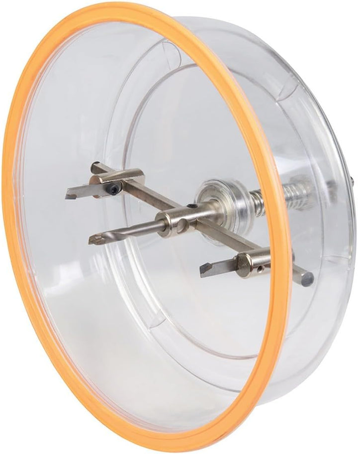 Silverline 633706 Kreis-Lochschneider mit Schutzhaube Ø 40–200 mm