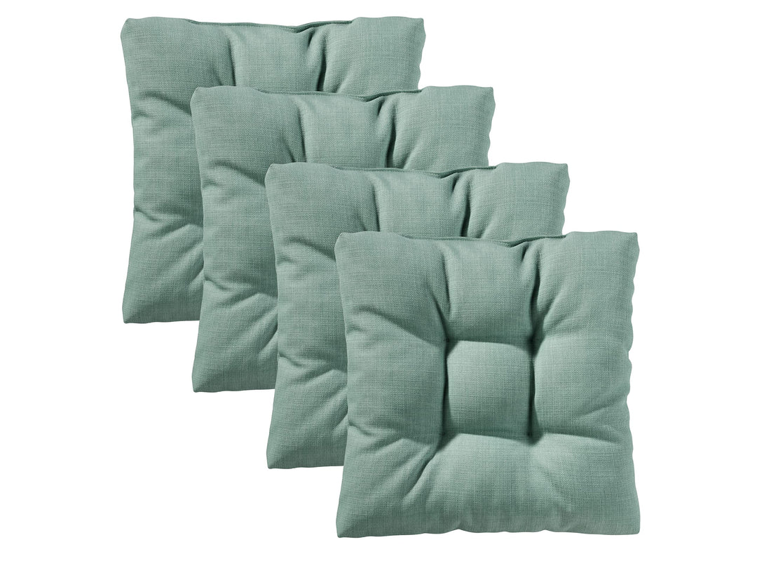Traumnacht Stuhlkissen Cozy 4er Set, Bequeme Sitzkissen für Gartenstuhl, Küche oder Esszimmer, Indoo