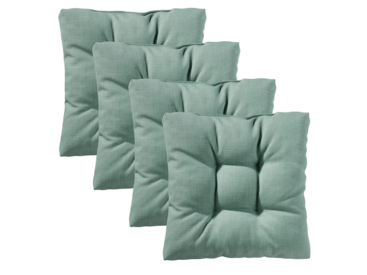 Traumnacht Stuhlkissen Cozy 4er Set, Bequeme Sitzkissen für Gartenstuhl, Küche oder Esszimmer, Indoo