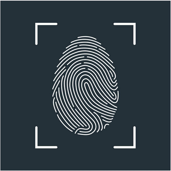 FeinTech FPS00200 USB Fingerabdruck-Sensor für Windows Hello Fingerprint-Reader Scanner schwarz schw