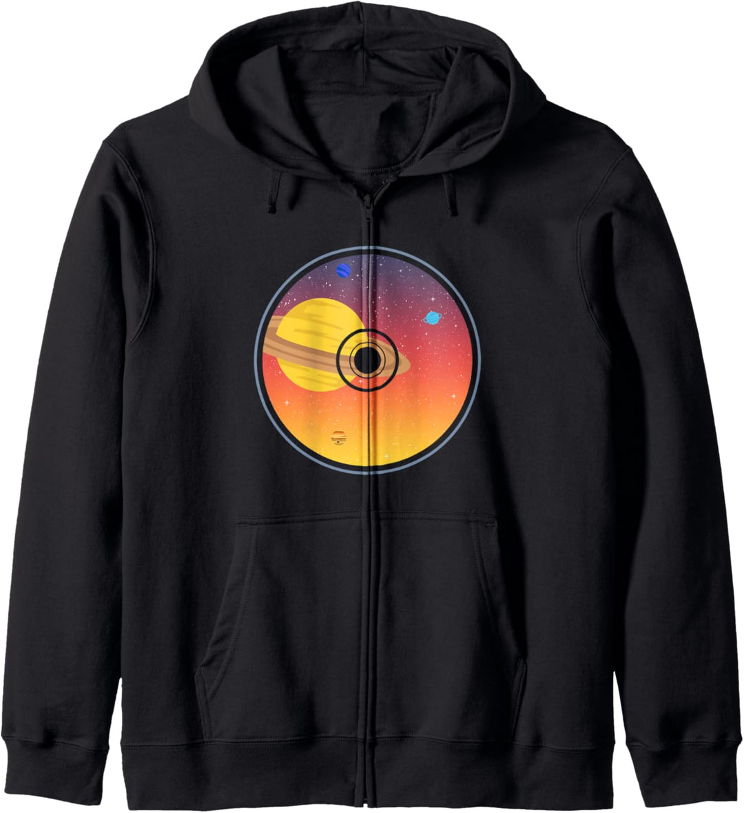 Universum Galaxy Schallplatte Vinyl Plattenspieler Geschenk Kapuzenjacke