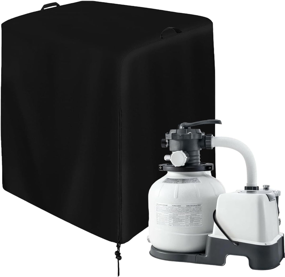 Poolpumpe Abdeckung Poolfilter Abdeckung Abdeckung Für Sandfilteranlage Pool Robustes Poolpumpengehä