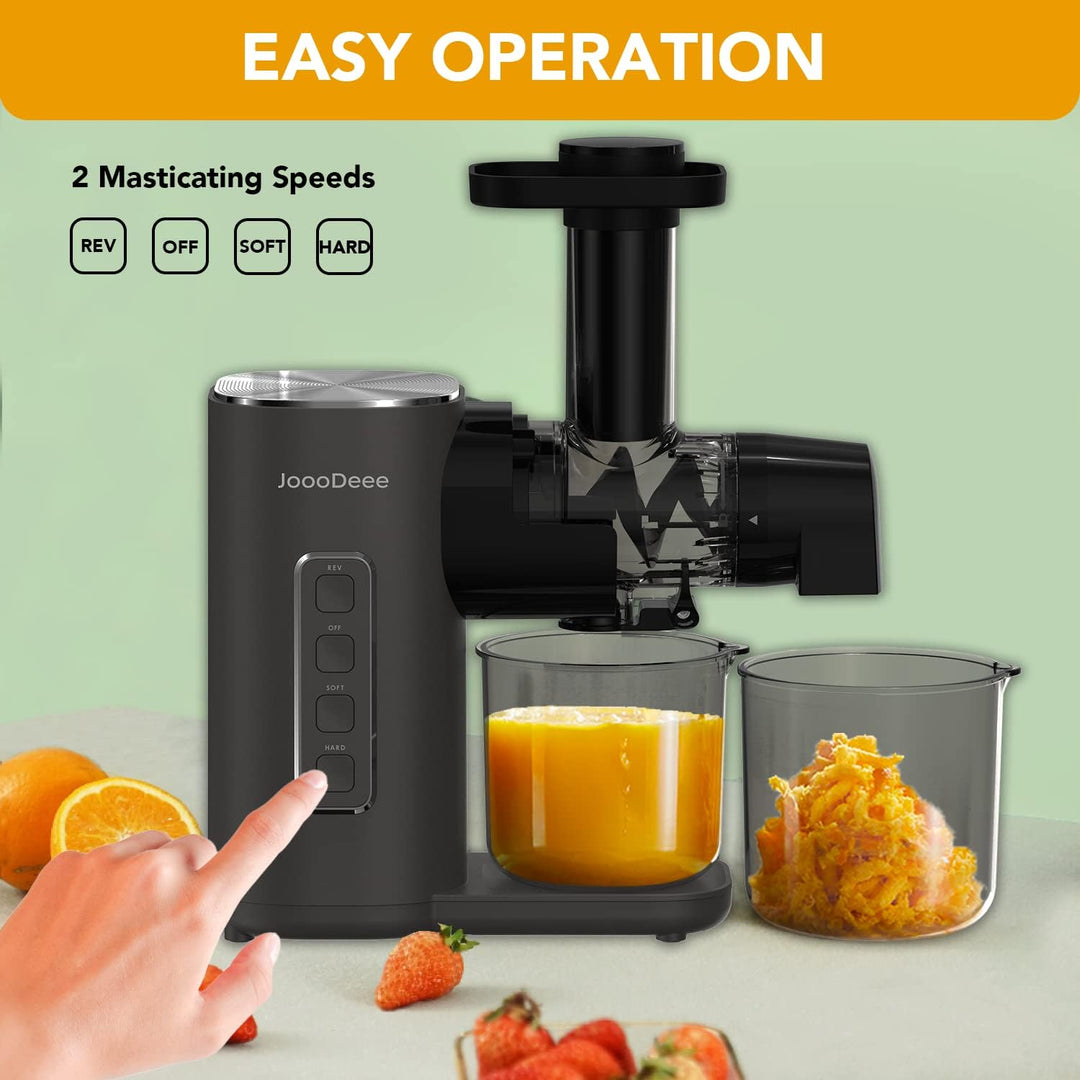 Slow Juicer Entsafter, Saftpresse, Zerkleinernde Entsaftermaschine, Gemüse Und Obst Testsieger mit R