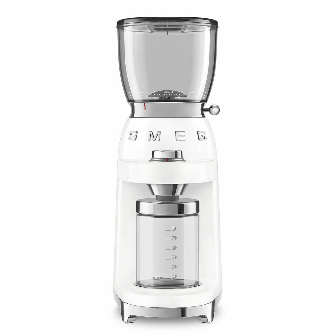 Smeg CGF11WHEU Kaffeemühle 50`s Style weiss, Weiss
