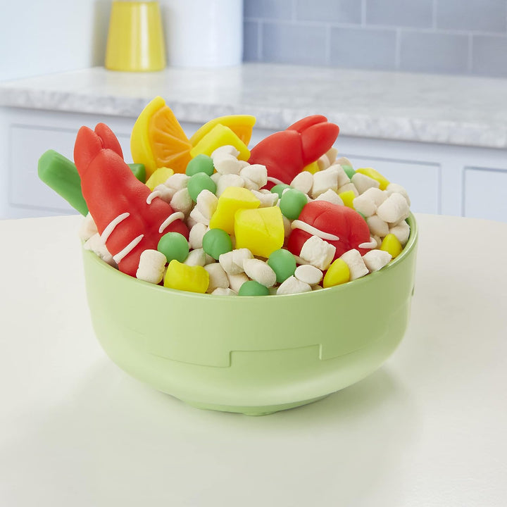 Play-Doh Kitchen Creations Sushi Spielset mit Sushibox für Kinder ab 3 Jahren mit 9 Dosen Sushi Spie