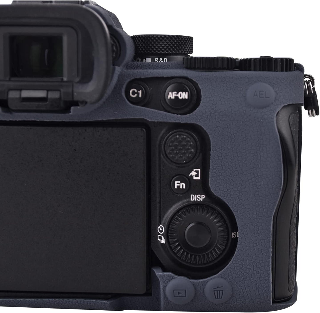 Rieibi Alpha 7 IV Digitalkamera Silikon Schutzhülle Sony A7 IV a7S III A1 Hülle Silikon Schutzhülle