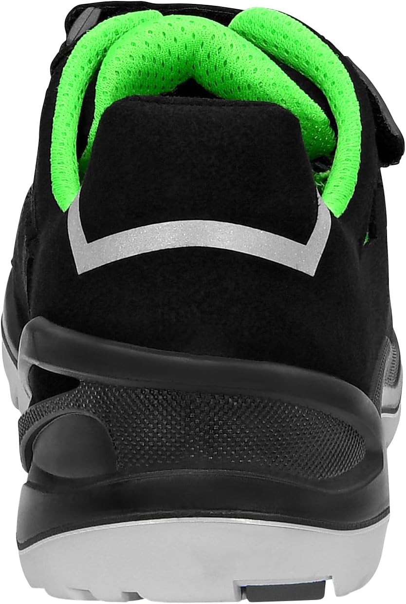ELTEN Sicherheitsschuhe Impulse Green Easy ESD S1P, Damen und Herren, Textil, Kunststoffkappe (Leich